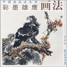 彩墨雄鹰画法