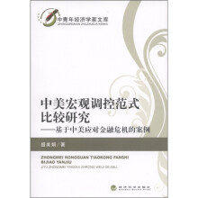 中青年经济学这文库·中美宏观调控范式比较研究：基于中美应对金融危机的案例