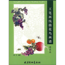 工笔画线描花鸟画谱（葡萄篇）