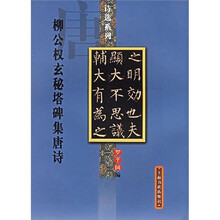 诗选系列：柳公权玄秘塔碑集唐诗
