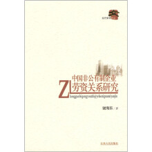 中国非公有制企业劳资关系研究