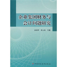 企业集团财务与会计问题研究