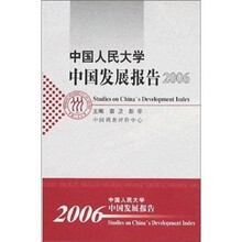 中国人民大学中国发展报告2006