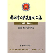 特别重大事故案例汇编（2000-2003）
