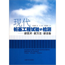 现代桩基工程试验与检测：新技术新方法新设备