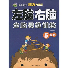 最新幼儿脑力大开发：左脑右脑全脑思维训练（5-6岁）