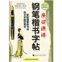 名家书法教程·中华传世经典诗词系列：宋词选译钢笔楷书字帖