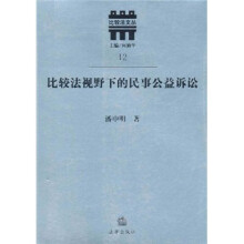 比较法视野下的民事公益诉讼