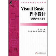 计算机基础课程系列教材：Visual Basic程序设计习题集与上机指导