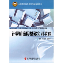 全国高职高专教育精品规划教材:计算机应用基础实训教程