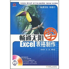 畅通无阻学Excel表格制作:从零开始学(附光盘)