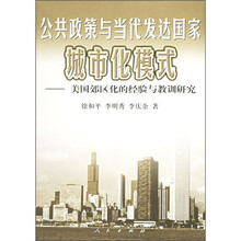 公共政策与当代发达国家城市化模式：美国郊区化的经验与教训研究