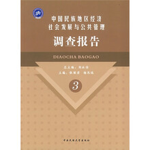 中国民族地区经济社会发展与公共管理调查报告（第3辑）