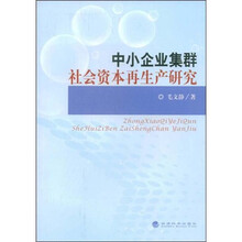 中小企业集群社会资本再生产研究