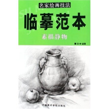 名家绘画技法临摹范本：素描静物