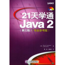 21天学通Java 2：专业参考版（第3版）（附光盘）