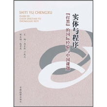 实体与程序：“打黑”的国际经验与中国课题