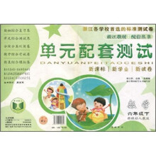 浙江教材配套丛书·单元配套测试：数学（6年级下）（新课标人教版）