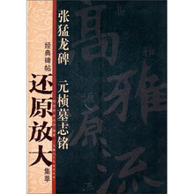 张猛龙碑·元桢墓志铭：经典碑帖还原放大集萃