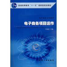 电子商务系列教材·普通高等教育十一五国家级规划教材:电子商务项目运作