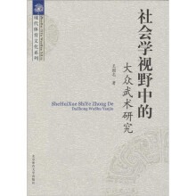 社会学视野中的大众武术研究