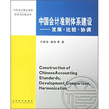 中国会计准则体系建设:发展·比较·协调