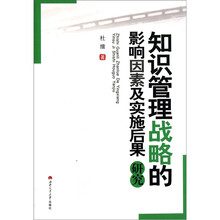 知识管理战略的影响因素及实施后果研究