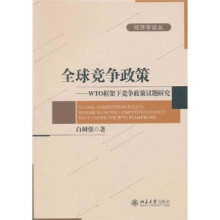 全球竞争政策：WTO框架下竞争政策议题研究