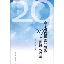 山东省借用国外贷款20年回顾与展望