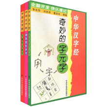 全脑开发快认速记:中华汉字经(套装3册)