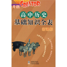 高中各科基础知识全表·CREATOR开创：高中历史基础知识全表