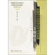 实验性示范性学校可持续发展方略研究