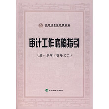 审计工作底稿指引（进一步审计程序之二）