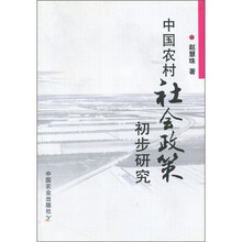 中国农村社会政策初步研究