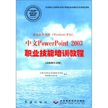 办公软件应用（Windows平台）中文PowerPoint2003职业技能培训教程（高级操作员级）