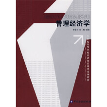 21世纪高等学校经济类管理类系列教材:管理经济学