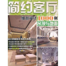 简约客厅细部设计1000例:吊顶与地面