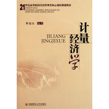 21世纪高等院校经济管理类核心课程规划教材：计量经济学