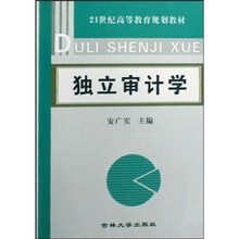 21世纪高等教育规划教材：独立审计学