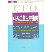 财务总监生存指南:通往财务领导的必由之路