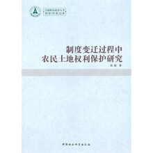 制度变迁过程中农民土地权利保护研究