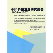 中国科技发展研究报告2006-2007：实施知识产权战略 提高自主创新能力