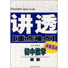 讲透重点难点·初中数学:函数