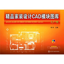 精品家装设计CAD模块图库:大户型(附光盘1张)
