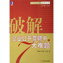 破解企业公开竞聘中的7大难题