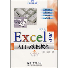 Excel 2007中文版入门与实例教程