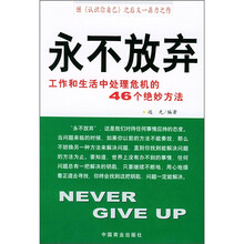 永不放弃:工作和生活中处理危机的46个绝妙方法