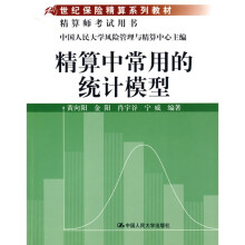 21世纪保险精算系列教材：精算中常用的统计模型