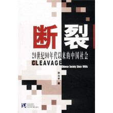 断裂：20世纪90年代以来的中国社会