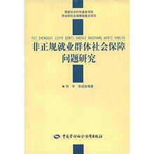 非正规就业群体社会保障问题研究